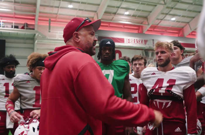 Matt Rhule 2023 August Nebraska football practice